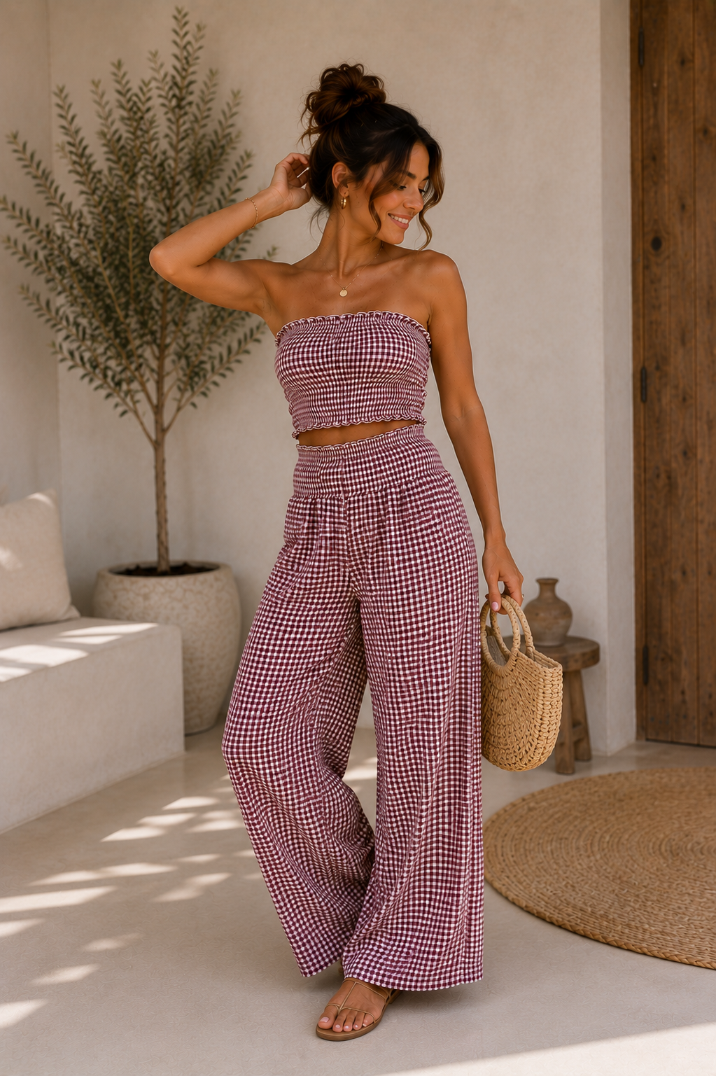 CONJUNTO TOP VICHY