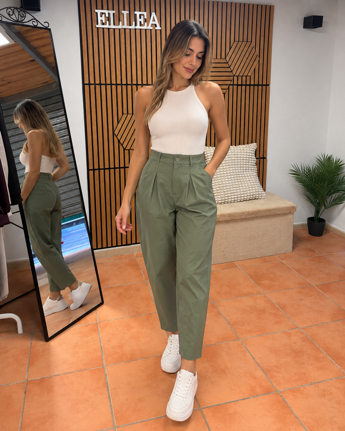 PANTALÓN GABARDINA