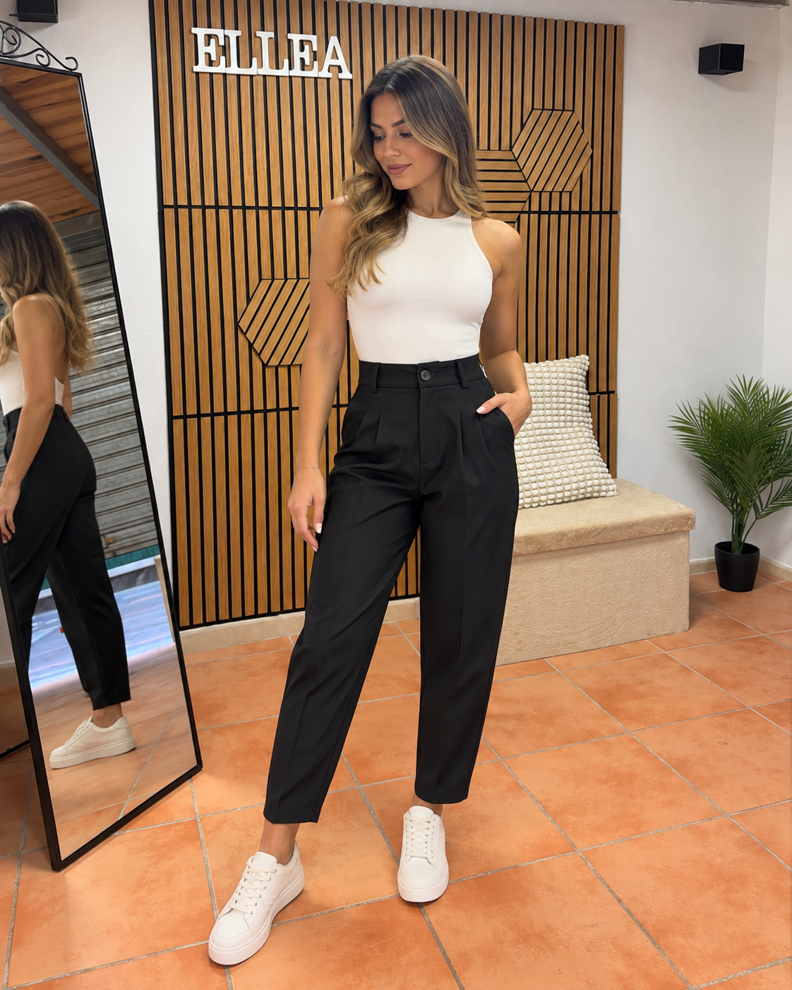 PANTALÓN GABARDINA