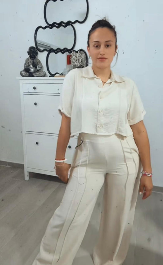 CONJUNTO CAMISA ABIERTA