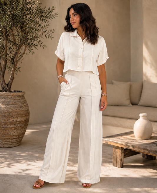 CONJUNTO CAMISA ABIERTA